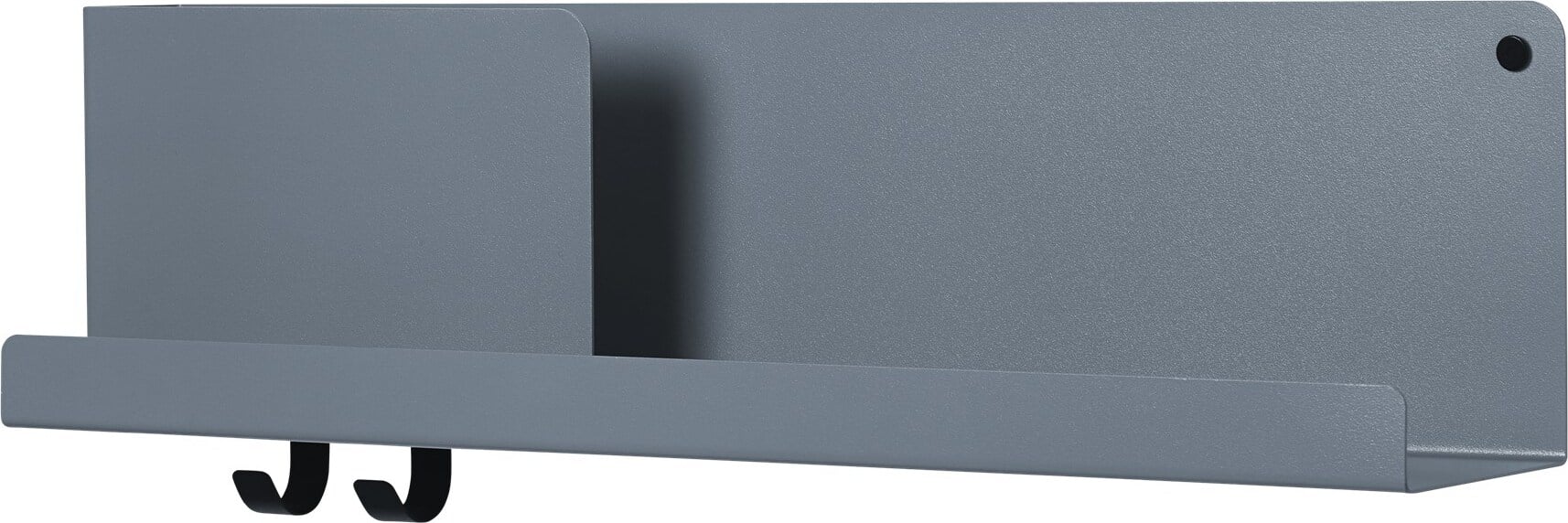Półka ścienna Folded 63 x 16 5 cm szaroniebieska