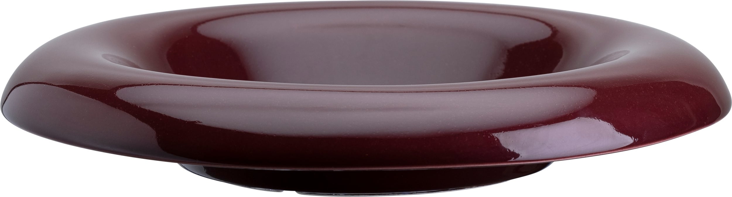 Podstawka pod doniczkę Lily 21 cm burgundowa