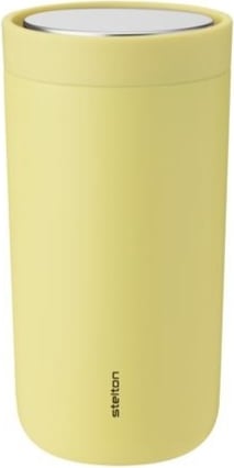 Kubek termiczny To-Go Click 200 ml cytrynowy z podwójnej stali