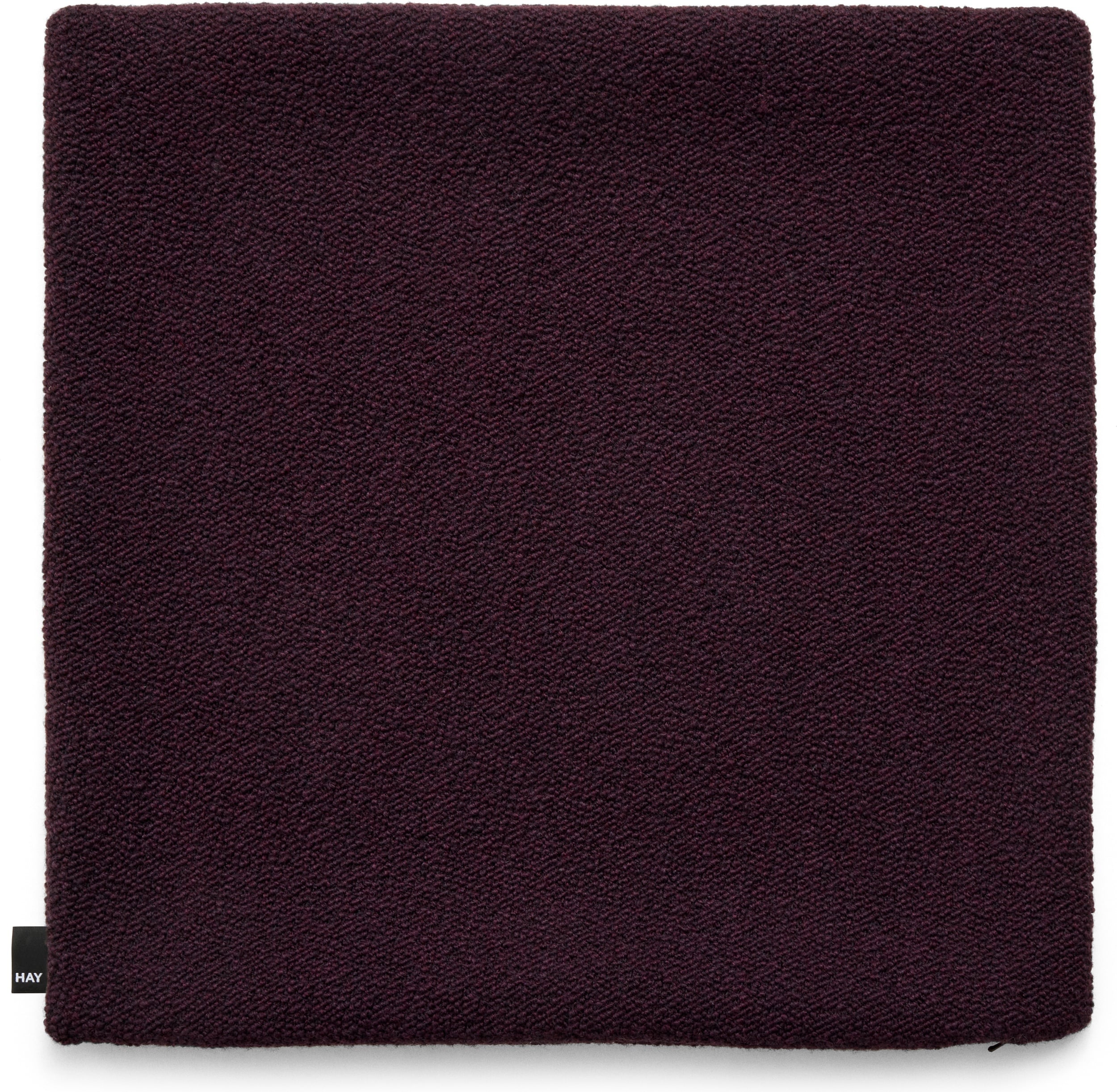 Poszewka na poduszkę Texture 50 x 50 cm burgundowa