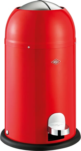 Kosz na śmieci KickMaster 12 l czerwony