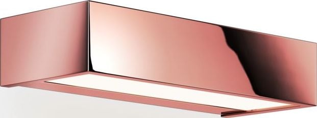 Lampa ścienna Box LED 2700K 25 cm różowe złoto