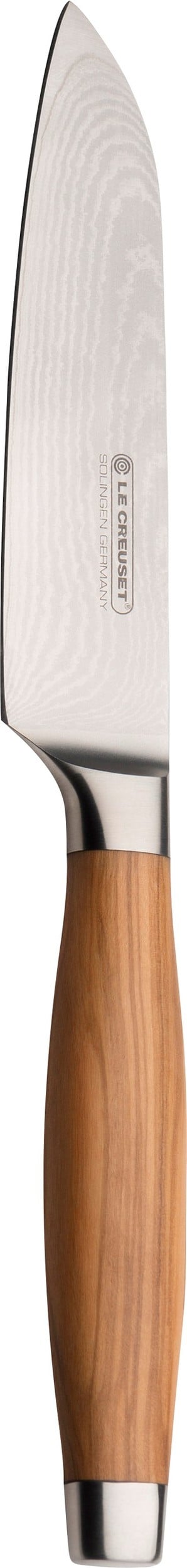 Nóż Santoku Le Creuset 13 cm z uchwytem drewnianym