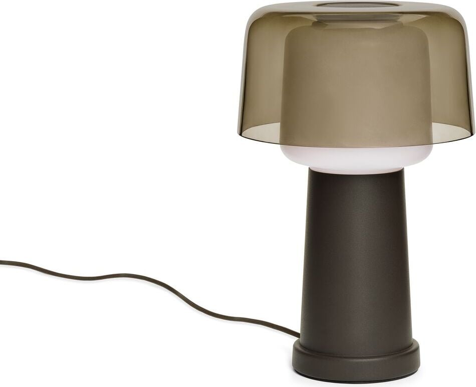 Lampa stołowa Revolve brązowa