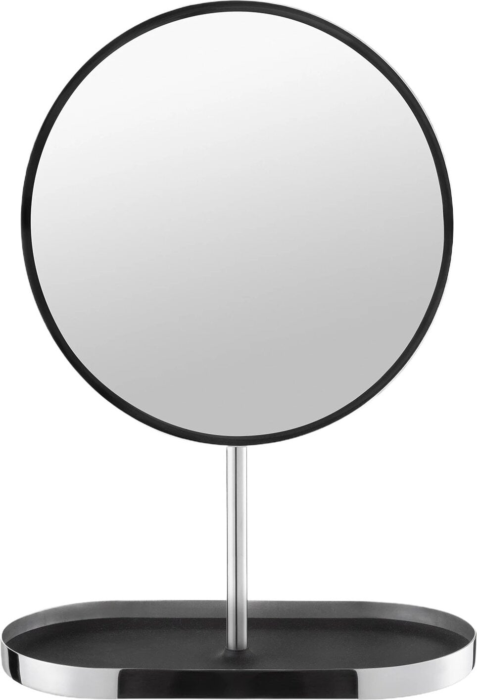 Lusterko Modo stal polerowana z podstawką