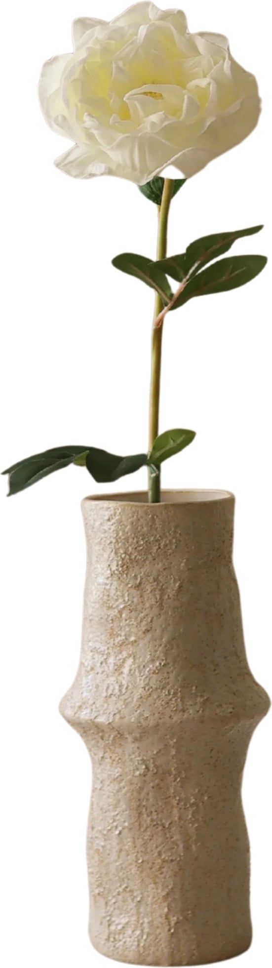 Kwiat sztuczny Botane piwonia 73 cm biała