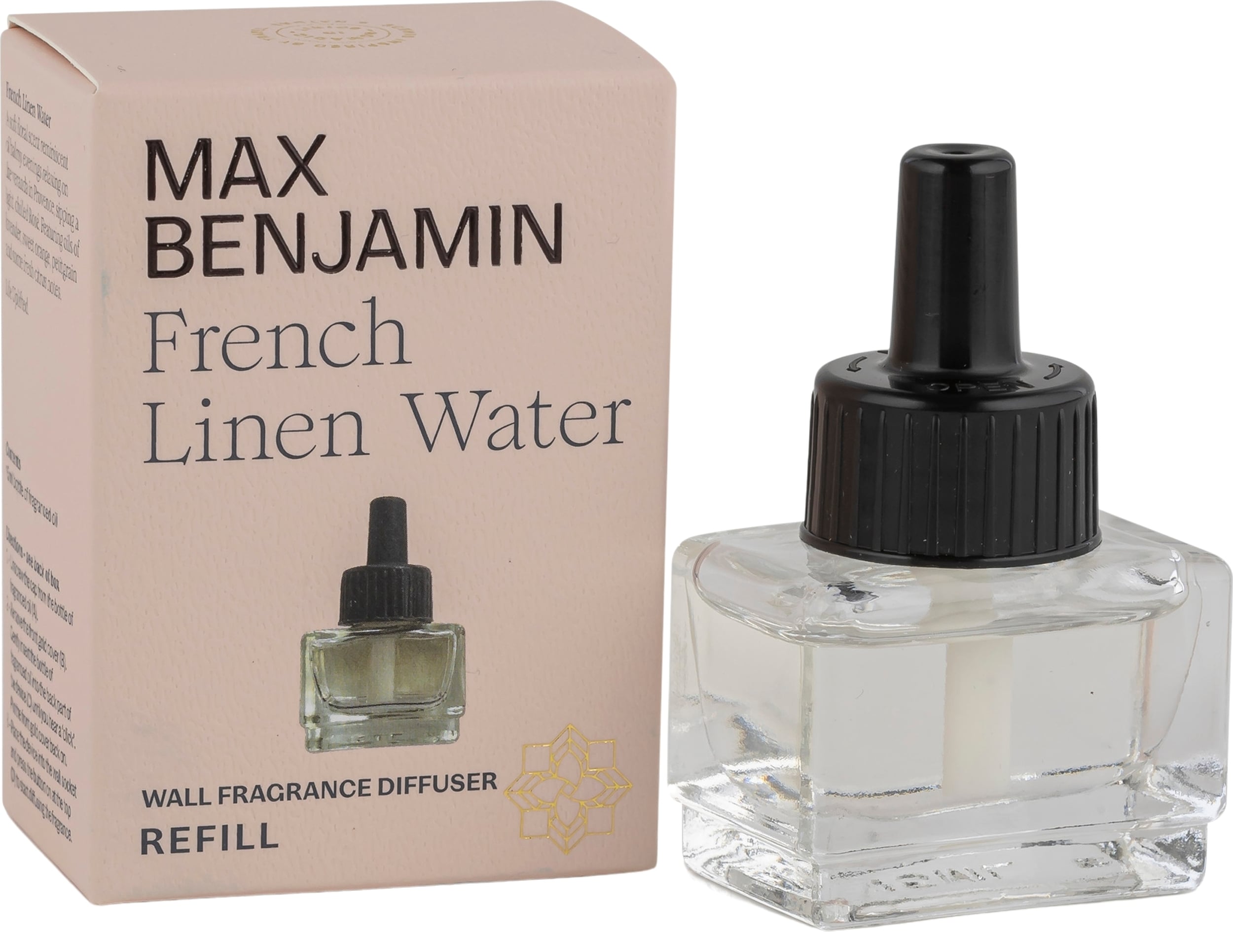 Zapach do dyfuzora Max Benjamin French Linen Water ścienny