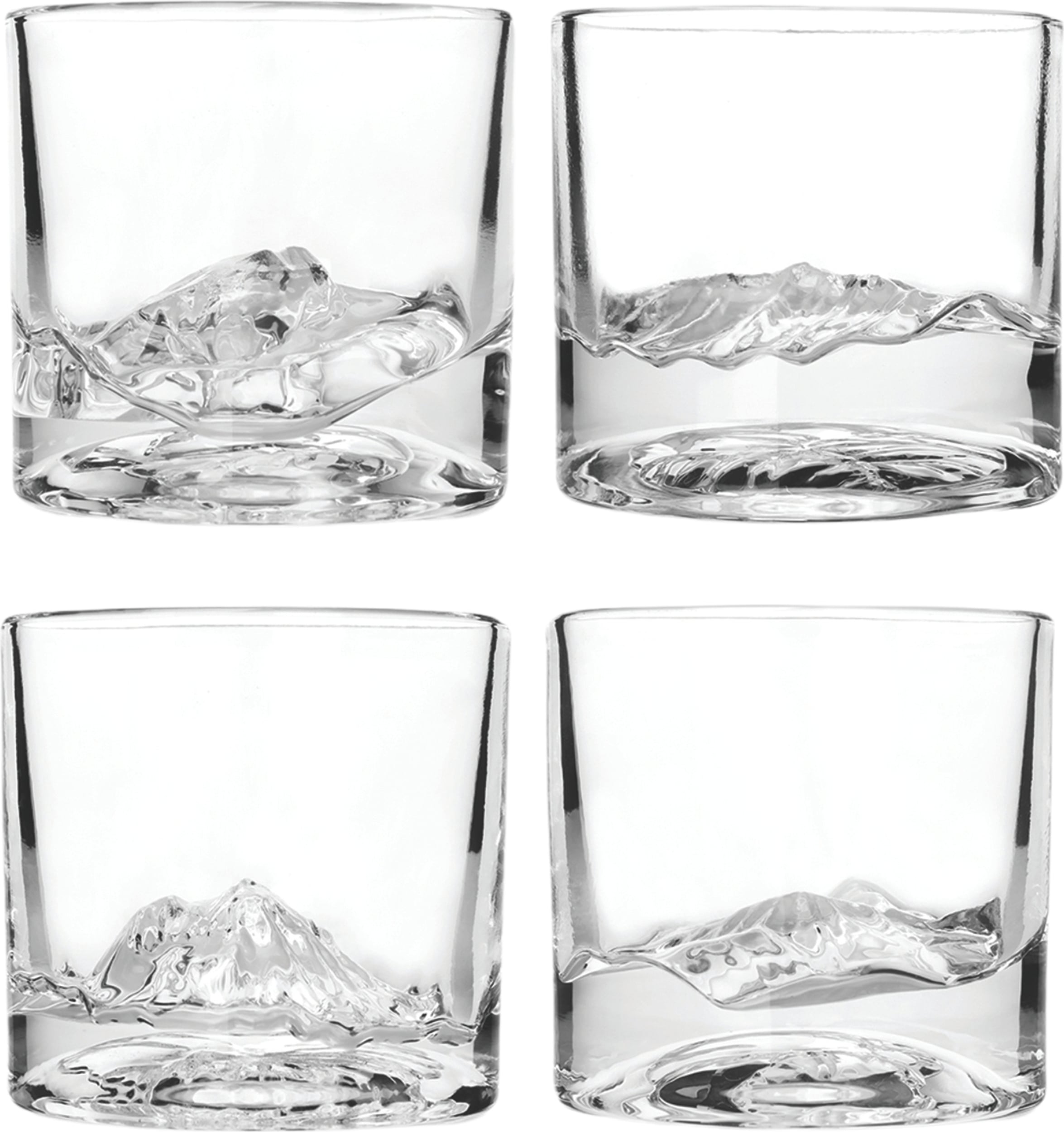 Szklanki do whisky The American Peaks 4 szt.