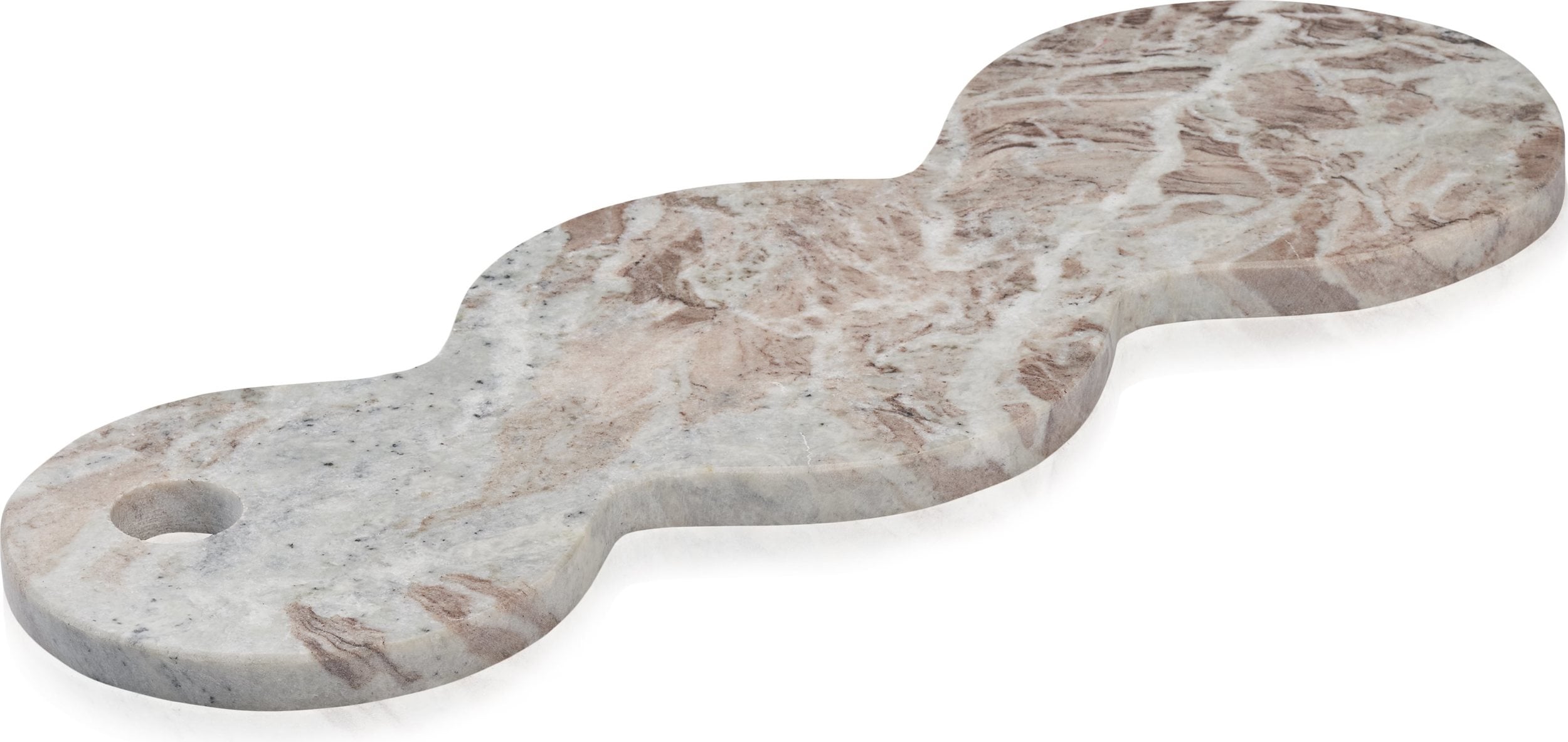 Taca dekoracyjna Humdakin Oslo Marble brązowa