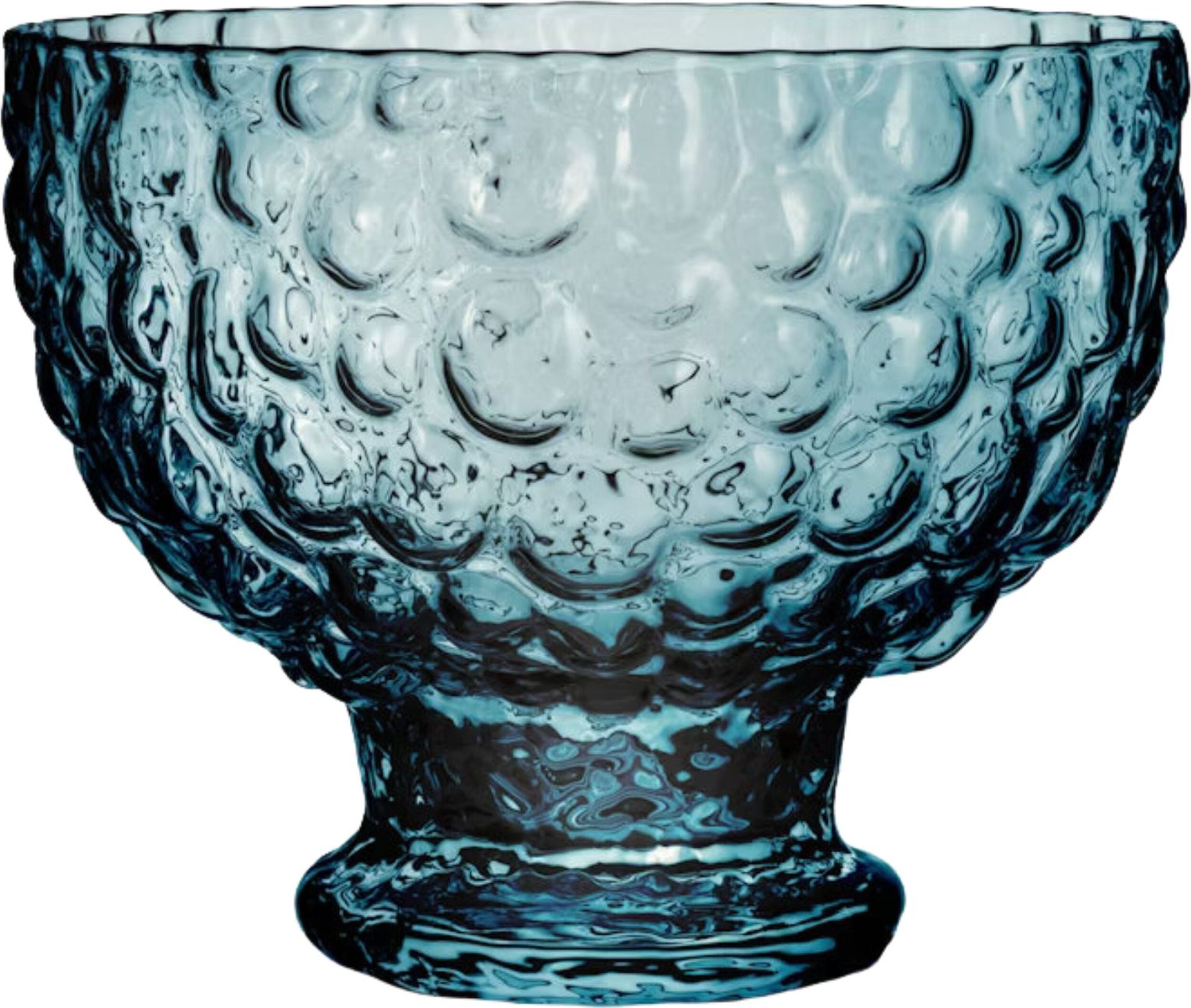 Misa Moss 19 cm transparentna niebieska