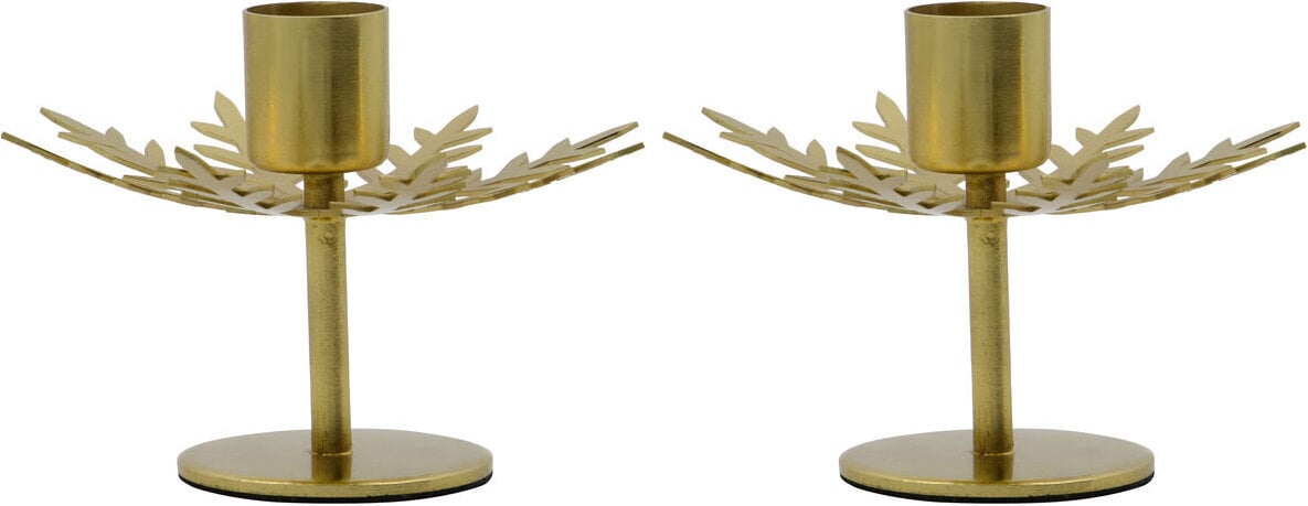 Świeczniki Snowflake płatek śniegu 10 5 cm antyczny mosiądz 2 szt.