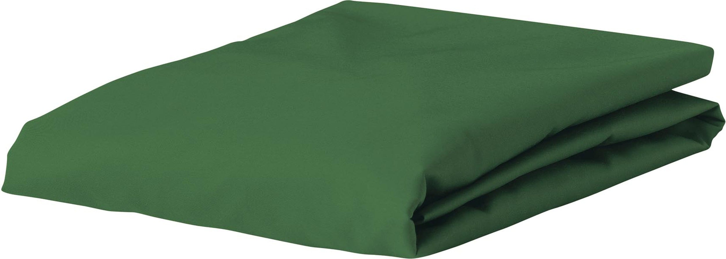 Prześcieradło z gumką Satin 90 x 210 cm zielone