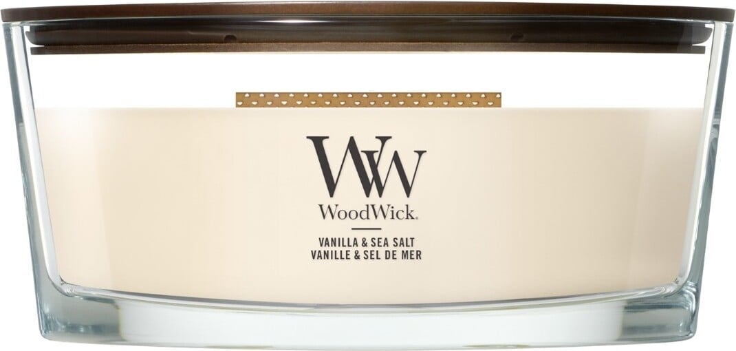 Świeca WoodWick Hearthwick Vanilla & Sea Salt