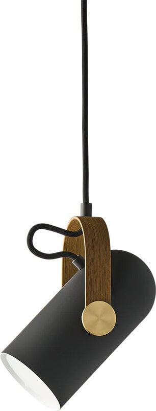 Lampa wisząca Carronade II M czarno-brązowa