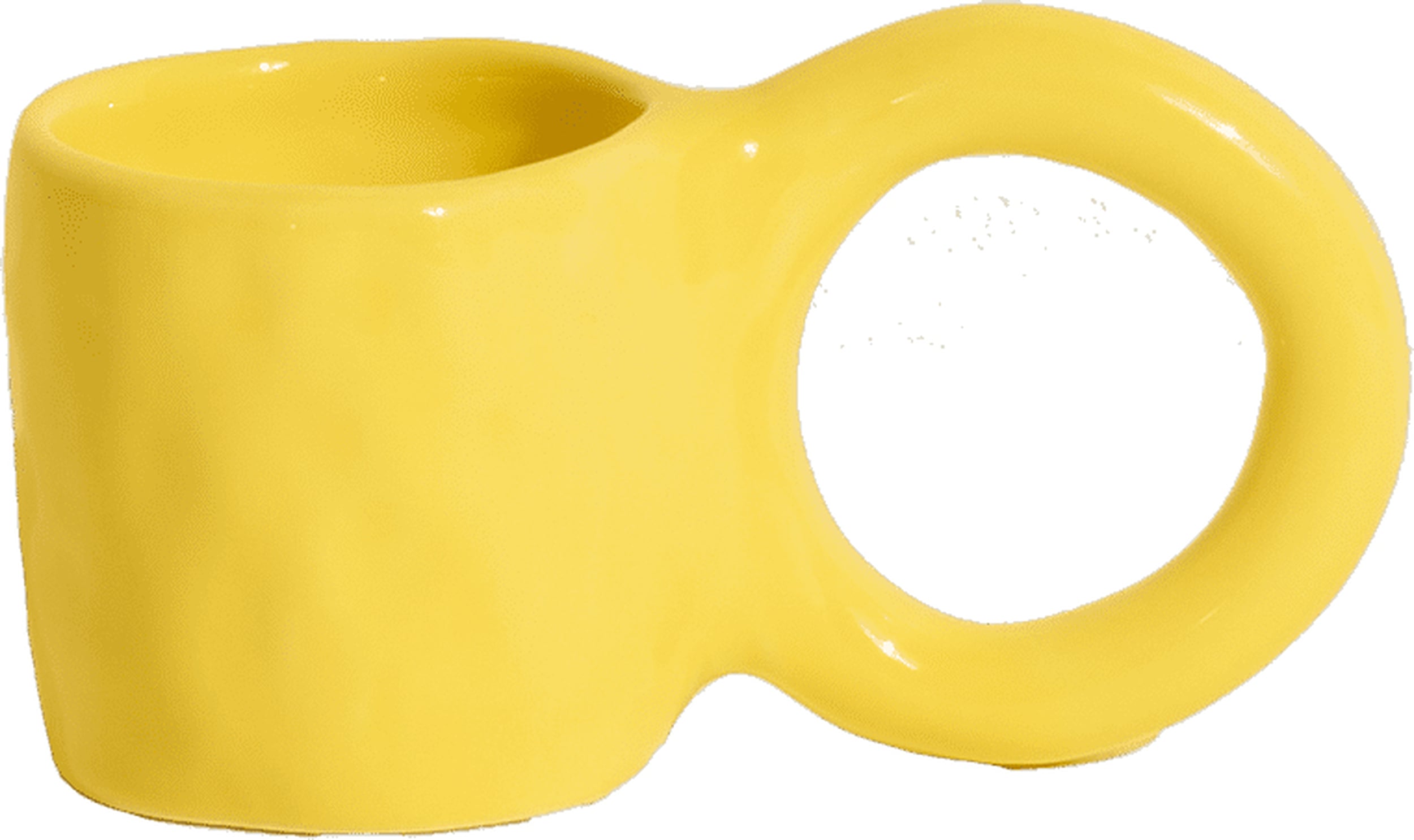 Kubki do espresso Donut cytrynowe 2 szt.