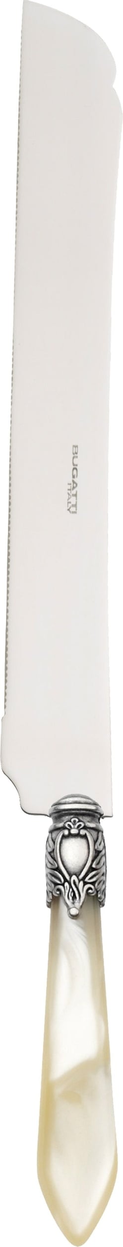 Nóż do ciasta Oxford 31 cm perłowy