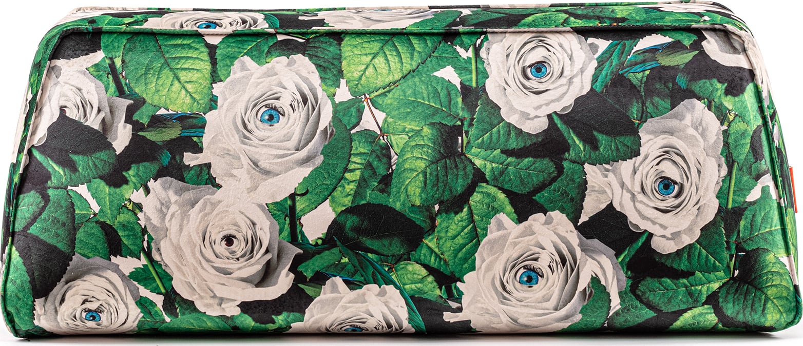 Poduszka oparcie do pufa Toiletpaper Roses