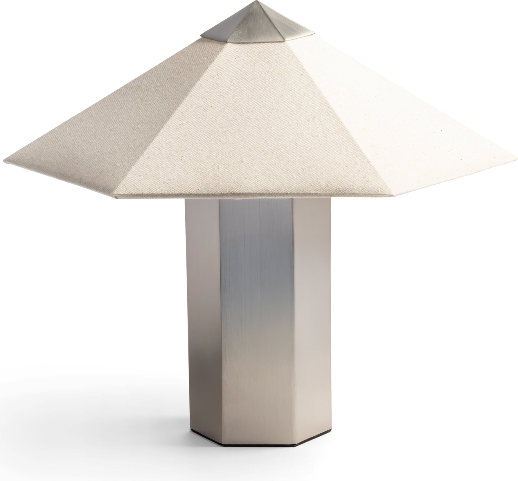 Lampa stołowa Phira stal szczotkowana