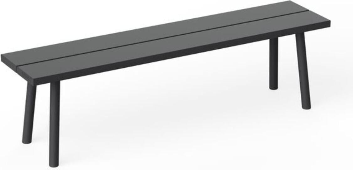 Ławka ogrodowa Fred's 160 cm antracytowa