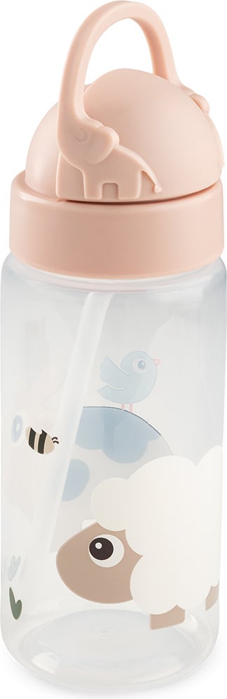 Bidon Tiny Farm 350 ml różowy