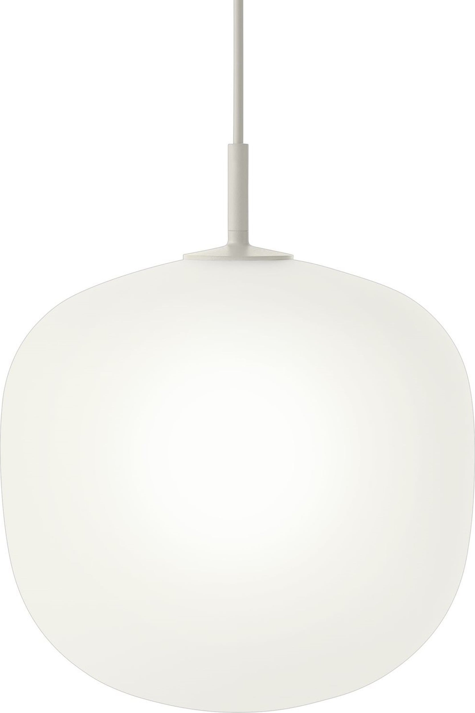 Lampa wisząca Rime 25 cm szara