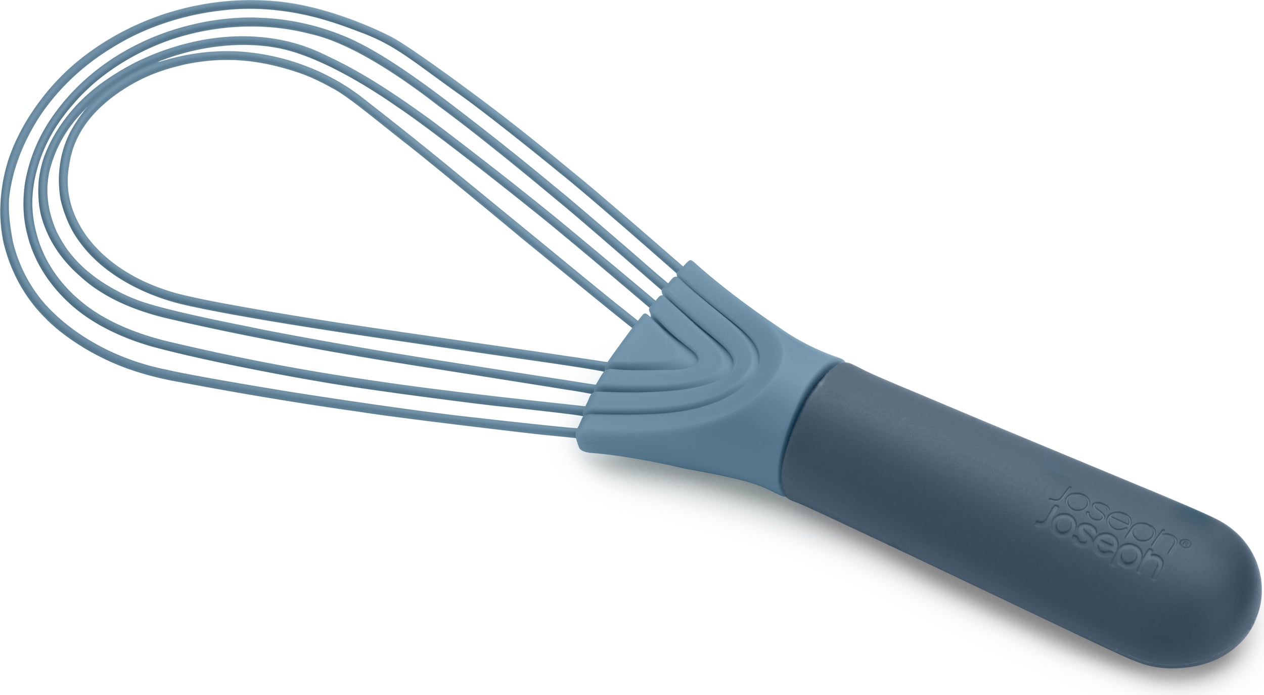 Trzepaczka Twist Whisk niebieska składana
