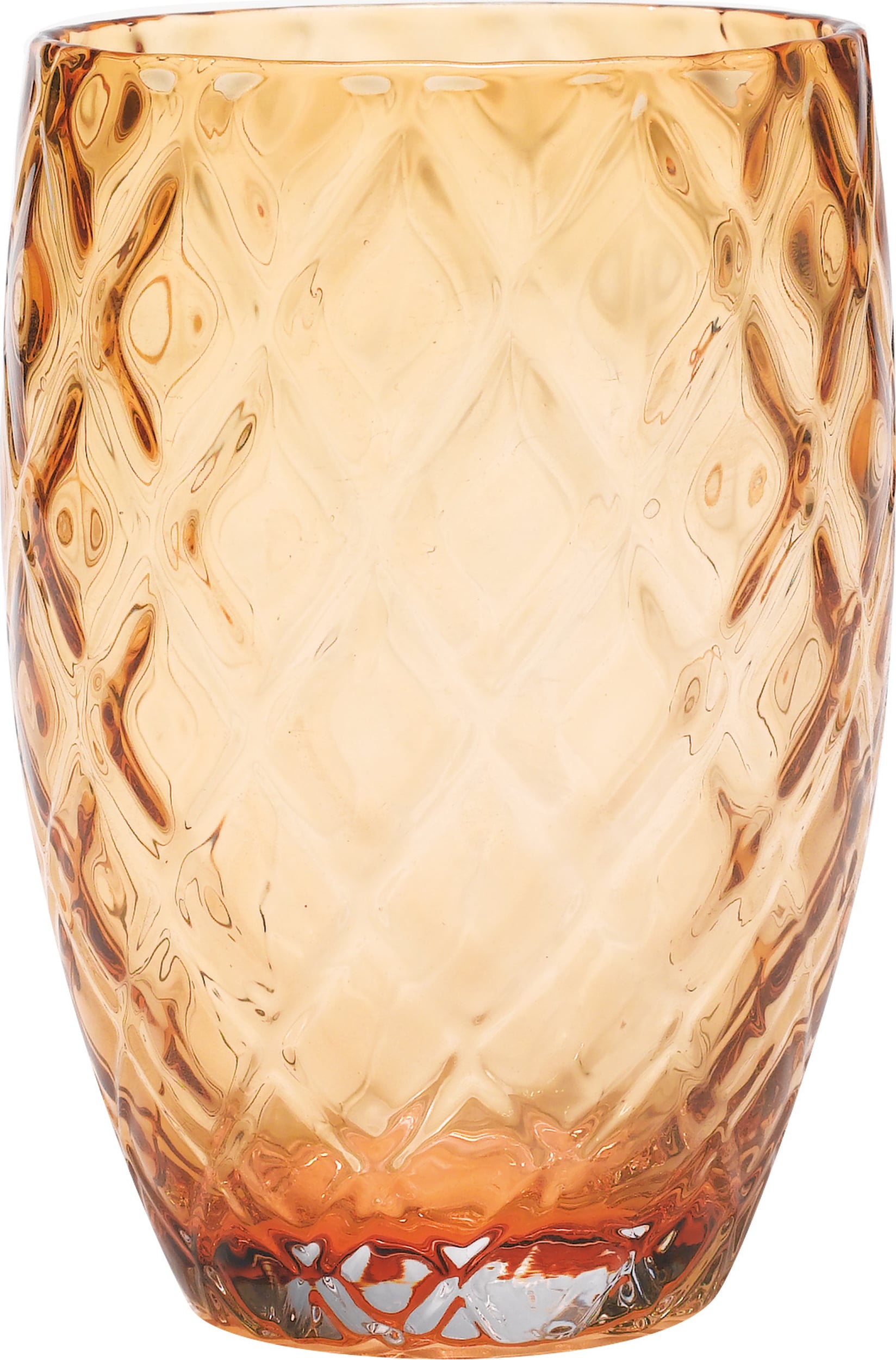 Szklanka Losanghe 380 ml bursztynowa