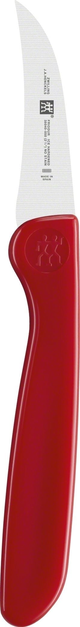 Nóż do obierania Twin Grip 5 cm czerwony