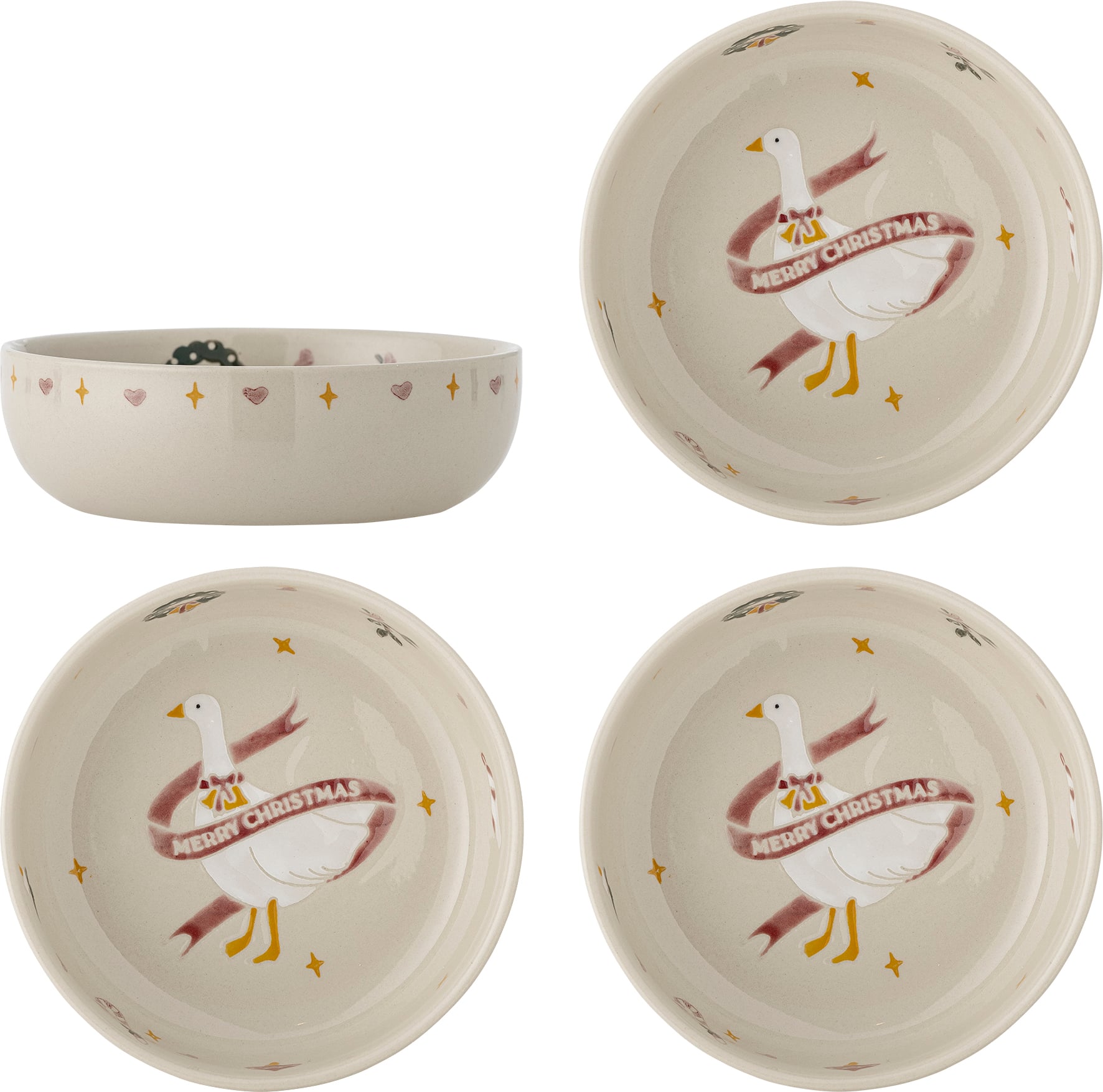 Miski Mary 535 ml wielokolorowe 4 szt.
