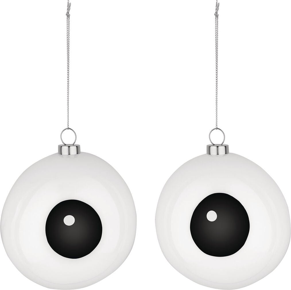 Bombki Alessi Carol oczy 2 szt.