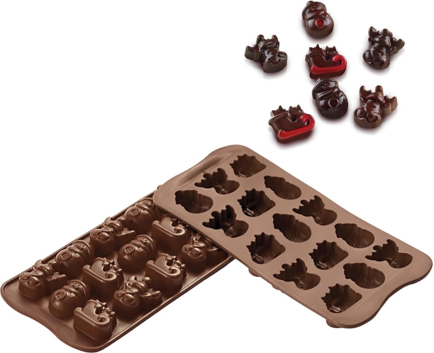 Forma do czekoladek Scg23 Choco Winter silikonowa