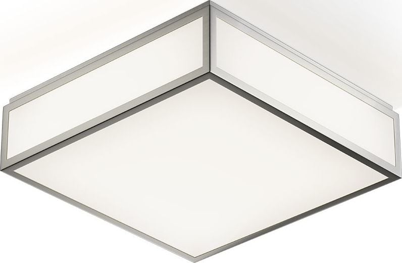 Lampa sufitowa lub kinkiet Bauhaus 30 x 30 cm nikiel