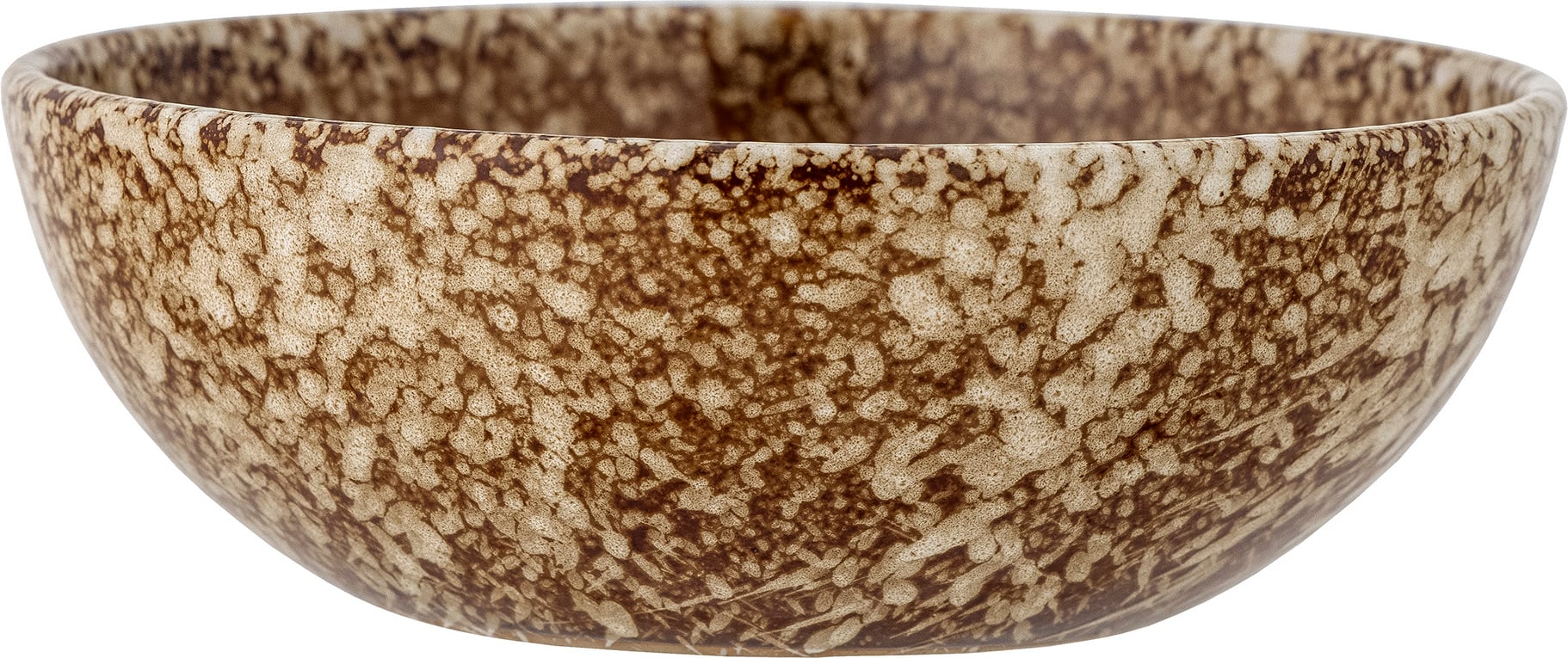 Miska Paula 525 ml brązowo-biała