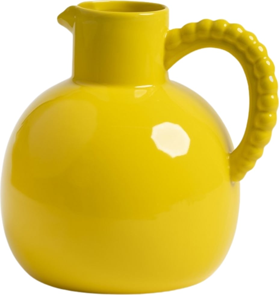 Dzbanek Perle 20 5 cm żółty
