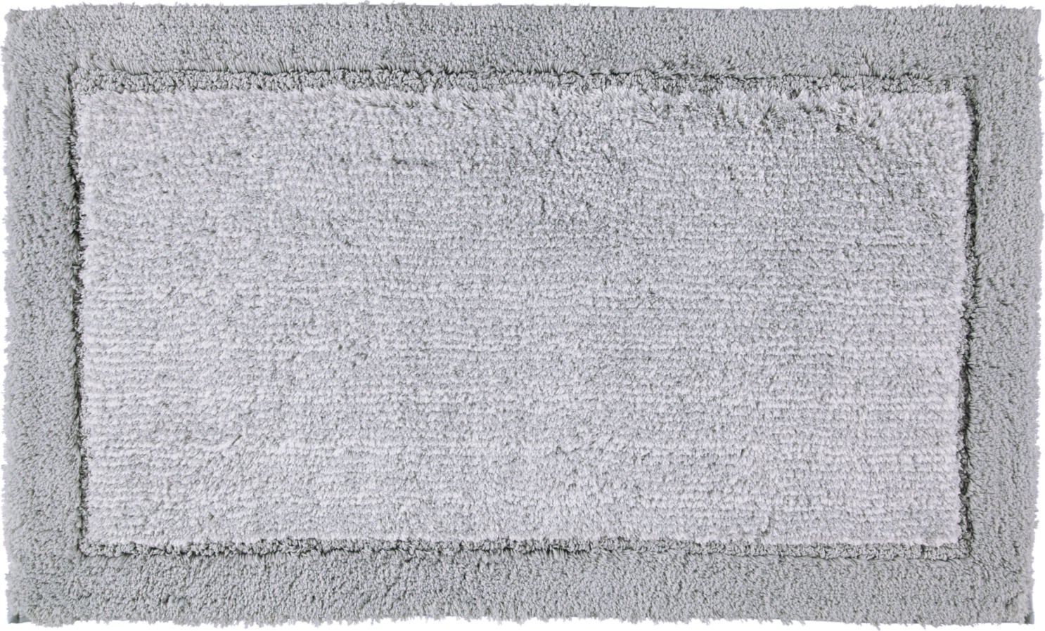 Dywanik łazienkowy Two-Tone 60 x 100 cm platynowy