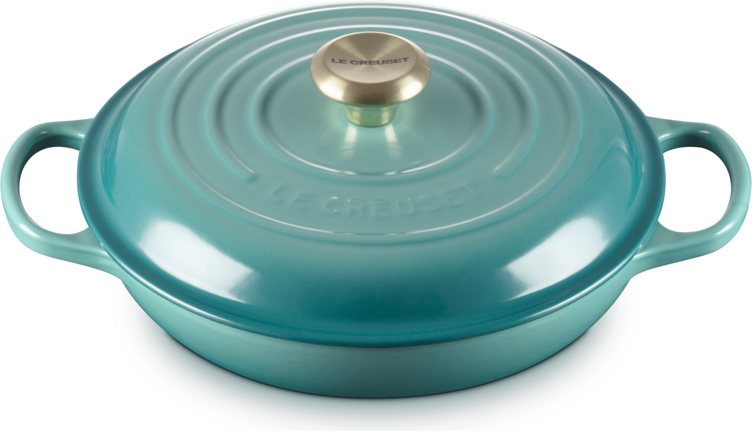 Garnek Gourmet niski 26 cm bleu riviera
