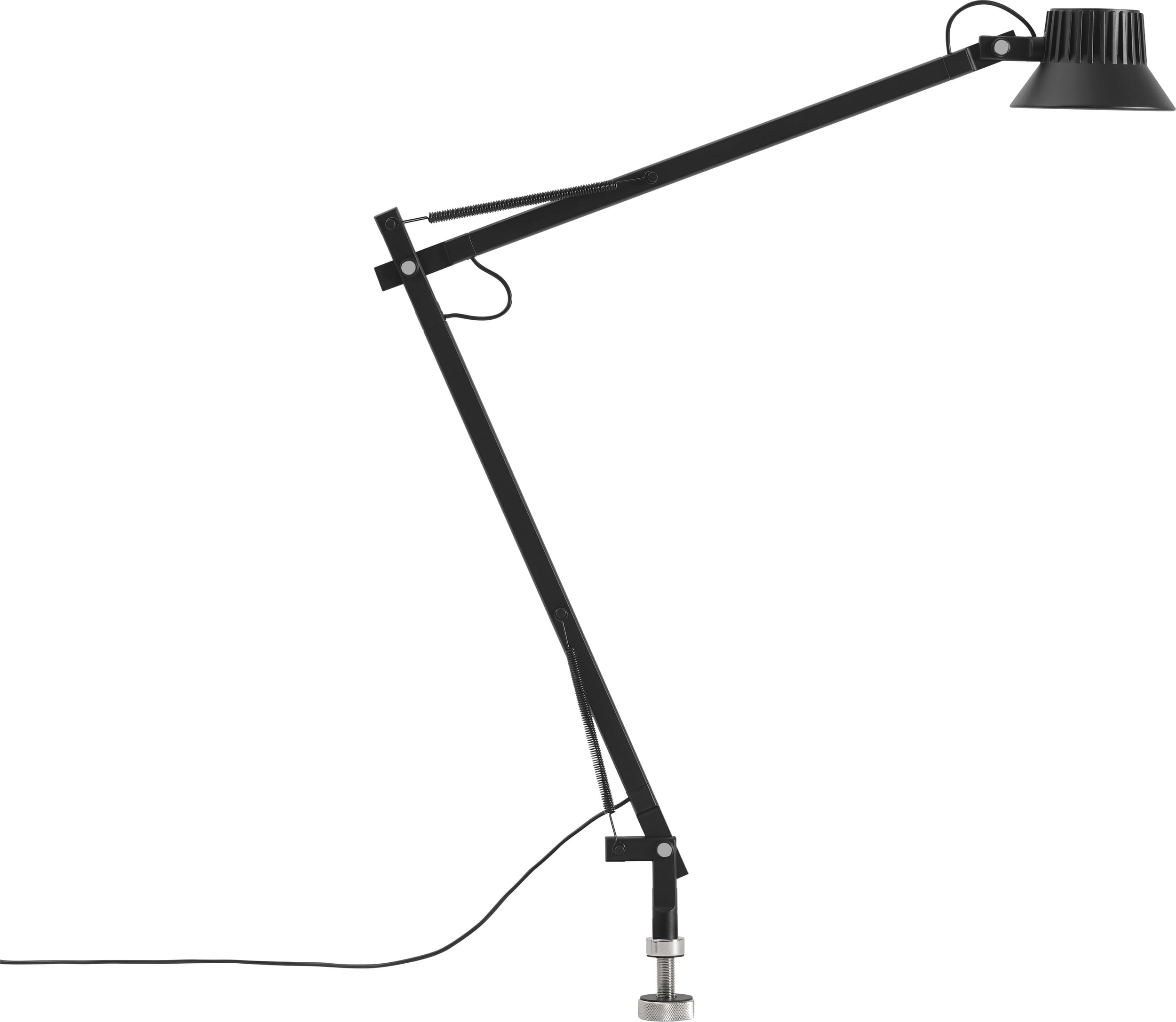 Lampa stołowa Dedicate L2 czarna z trzpieniem mocującym