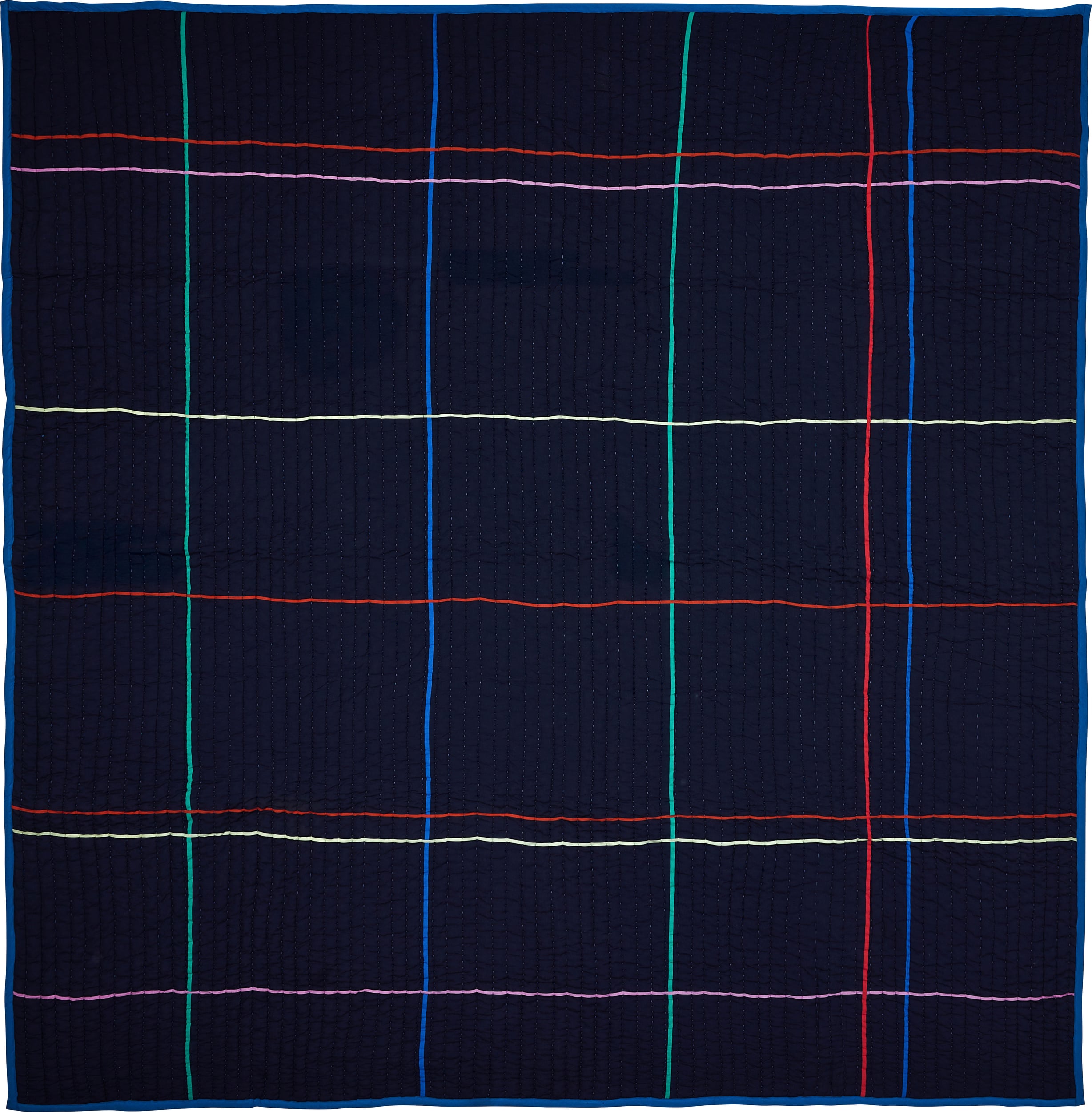 Narzuta Sen 260 x 260 cm granatowy