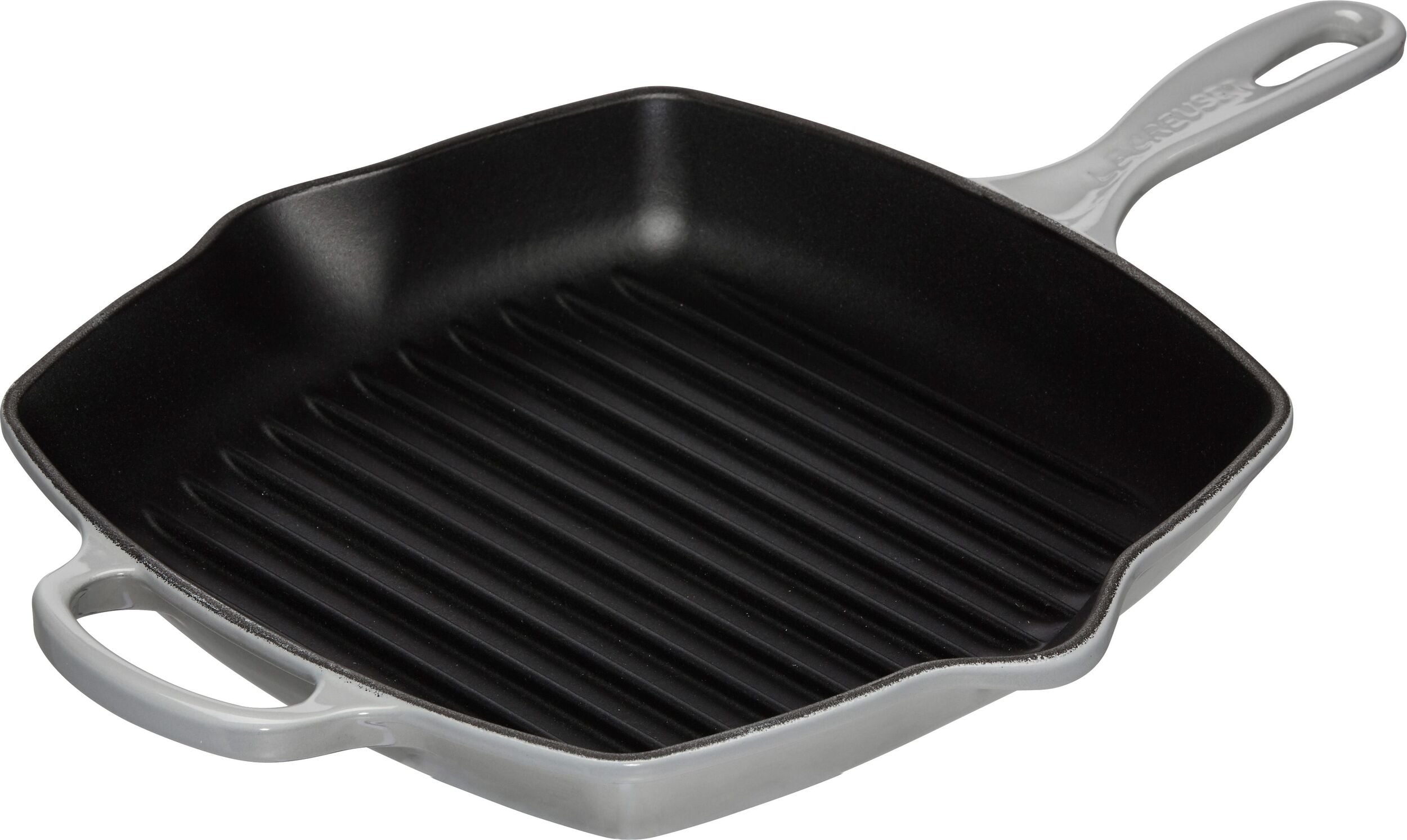 Patelnia grillowa Signature kwadratowa 26 cm jasnoszara