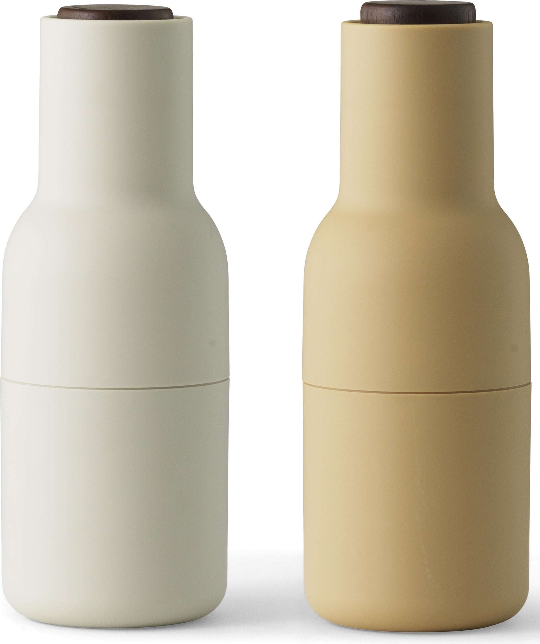 Młynki do pieprzu soli lub przypraw Bottle Grinder orzech włoski 2 szt.