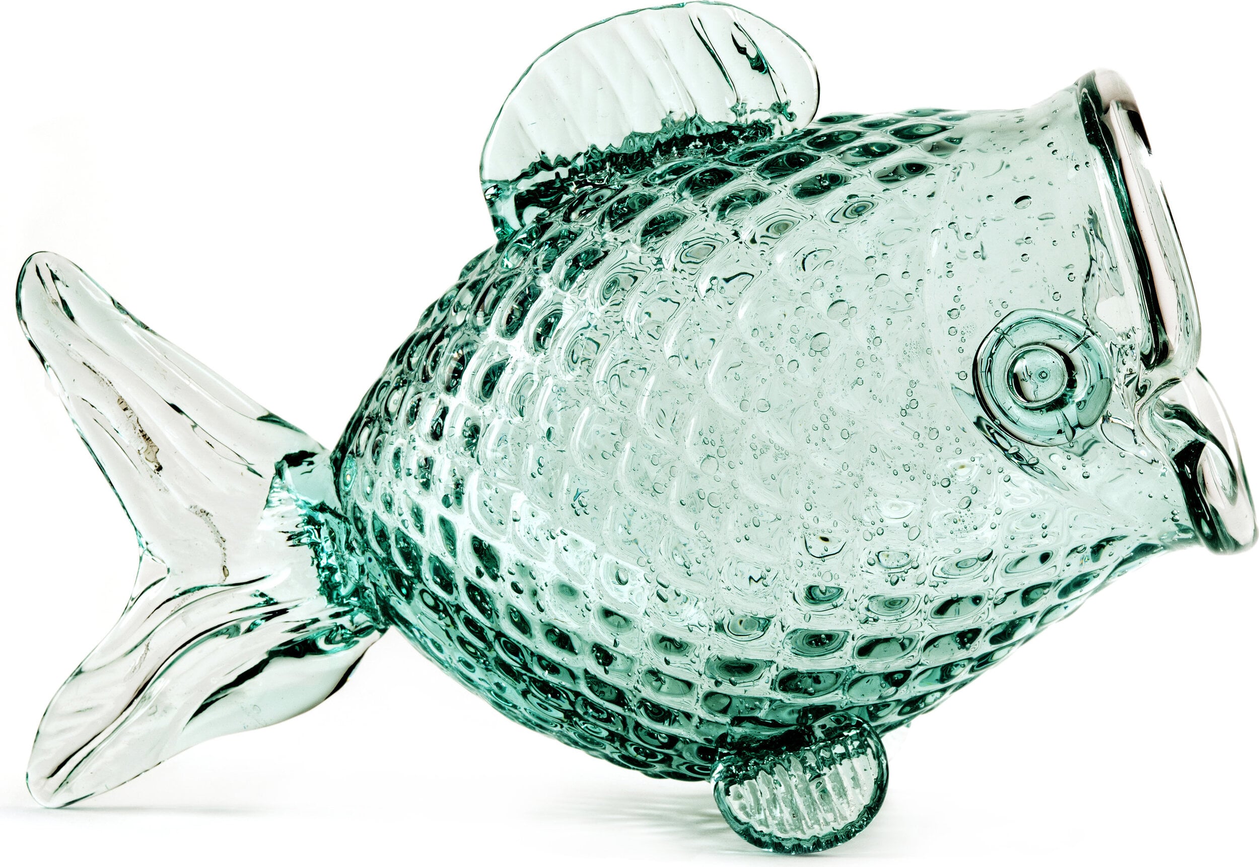 Dekoracja szklana Jar fish 24 cm