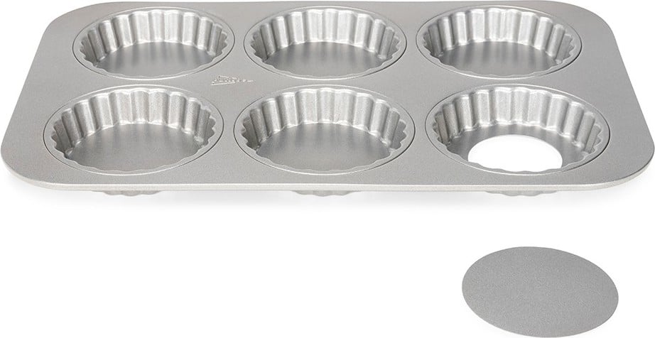 Forma do 6 tartaletek Silver-Top