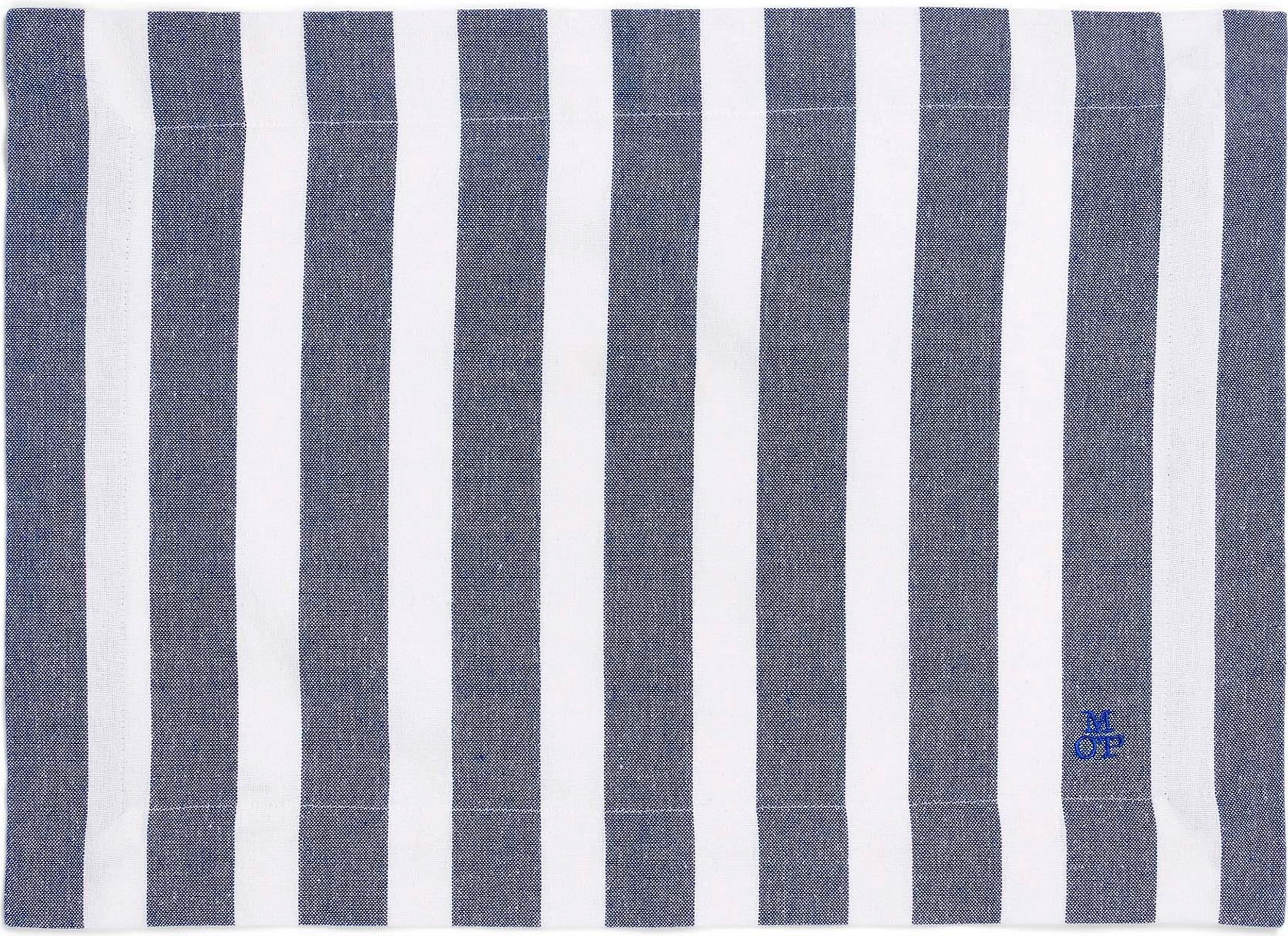 Podkładki pod talerze Haley w paski 33 x 45 cm kobaltowe 2 szt.
