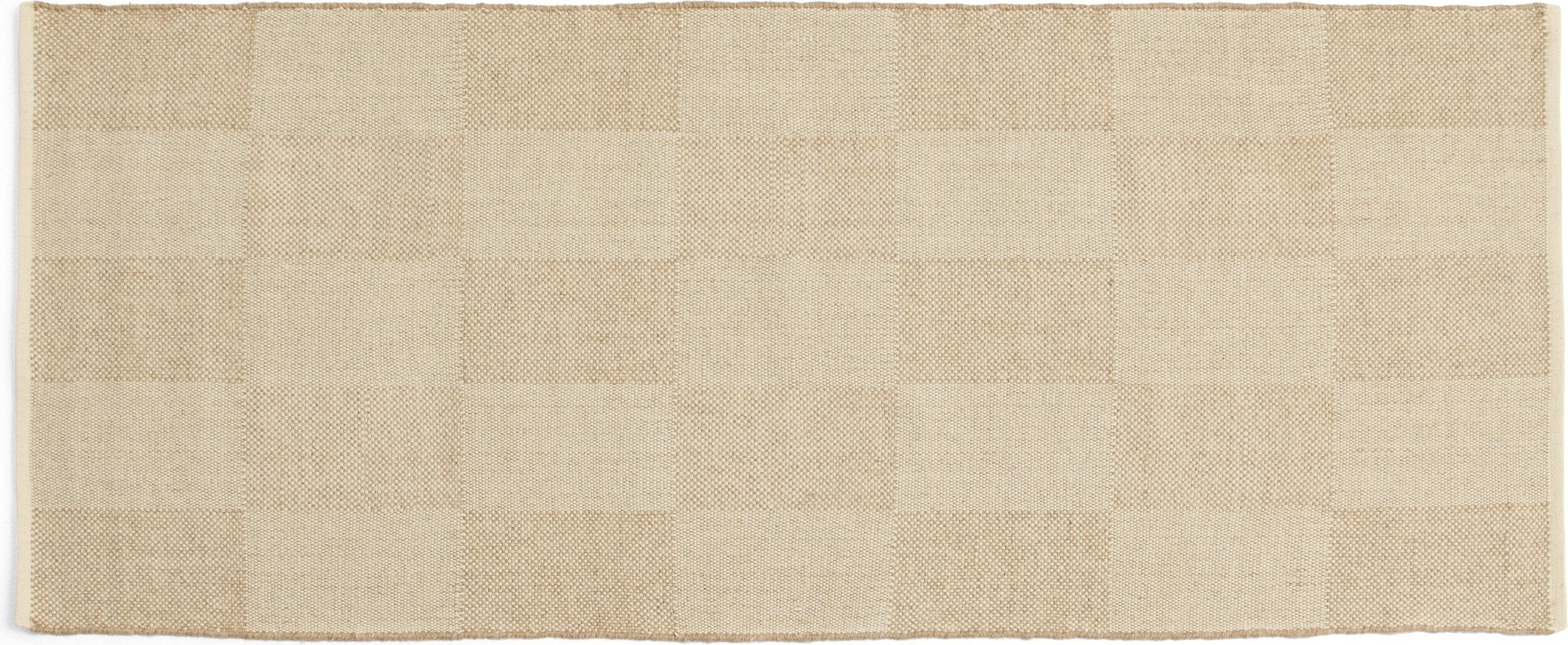 Chodnik Check 80 x 200 cm piaskowy