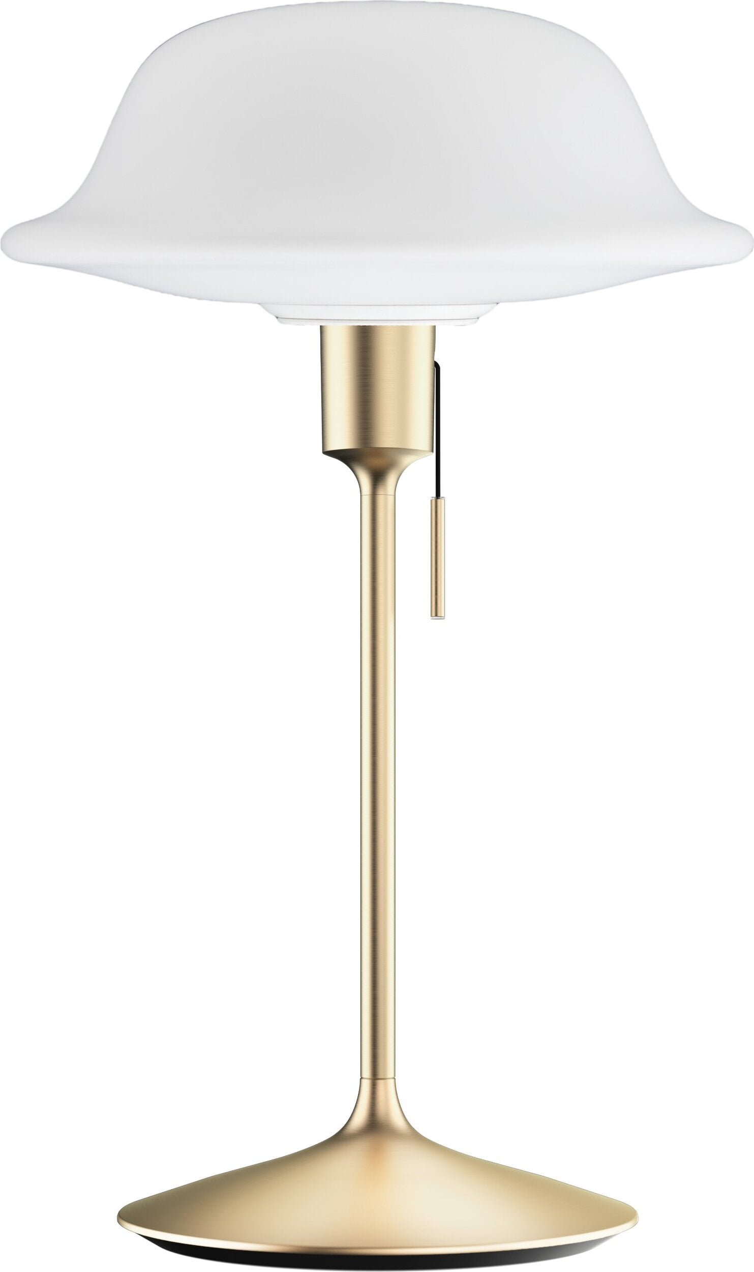 Lampa stołowa Butler 55 cm mosiądz