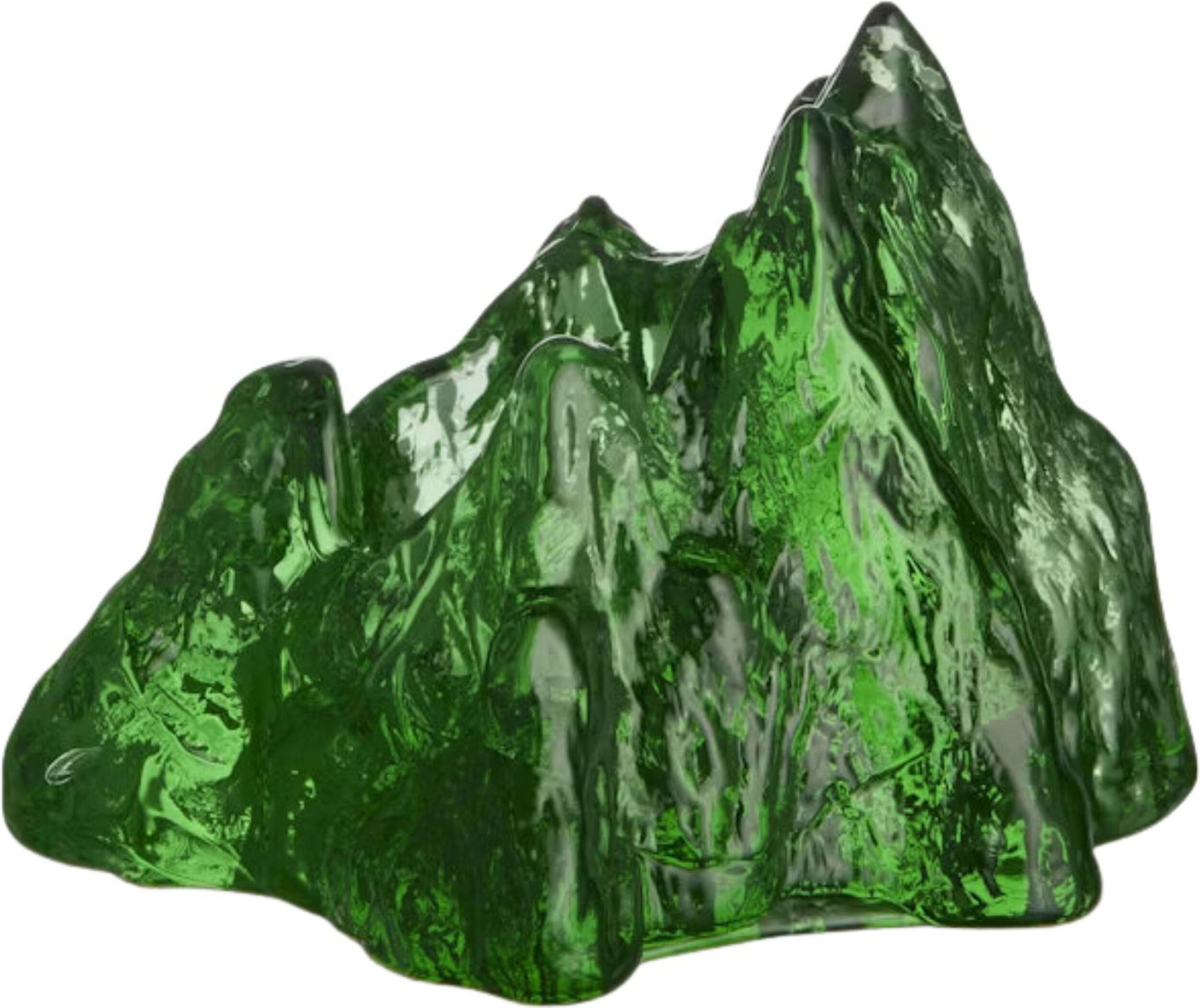 Świecznik na tealighty The Rock zieleń emerald
