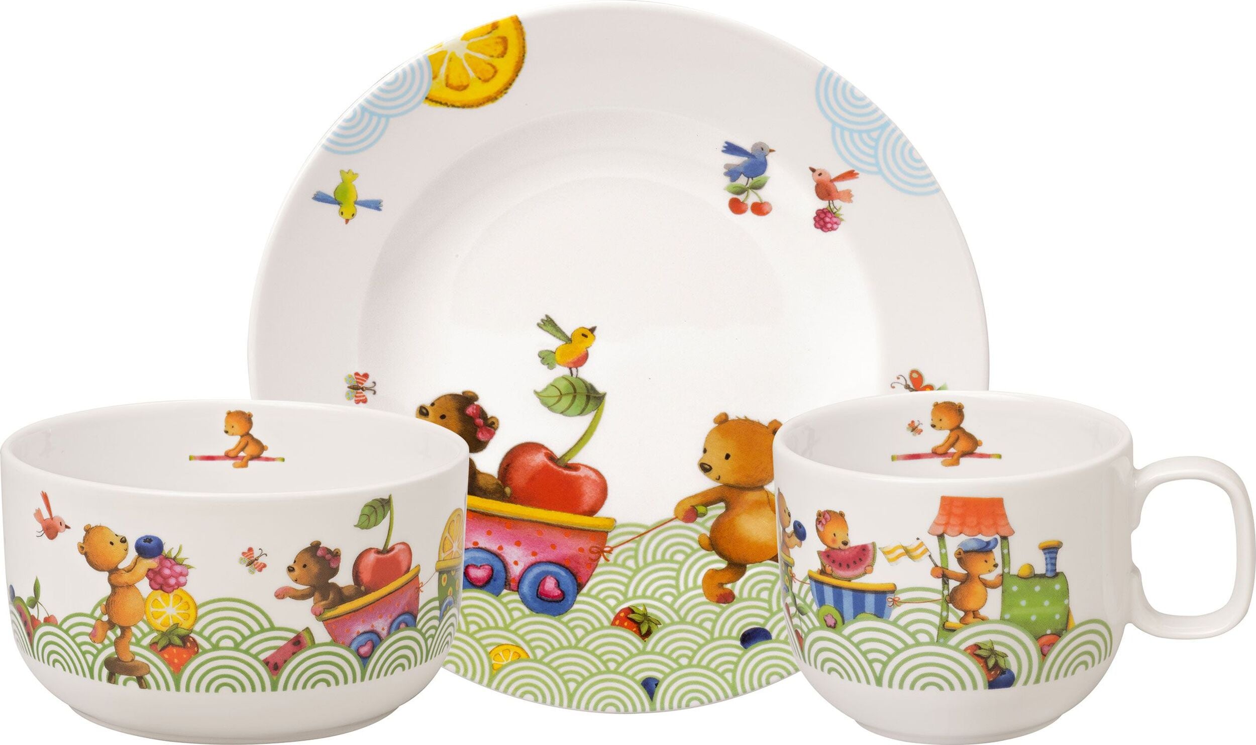 Naczynia dziecięce Hungry as a Bear 3 el.