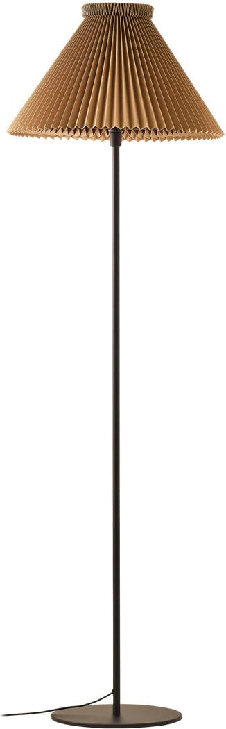 Lampa podłogowa LK 334 155 cm żółta z papierowym kloszem