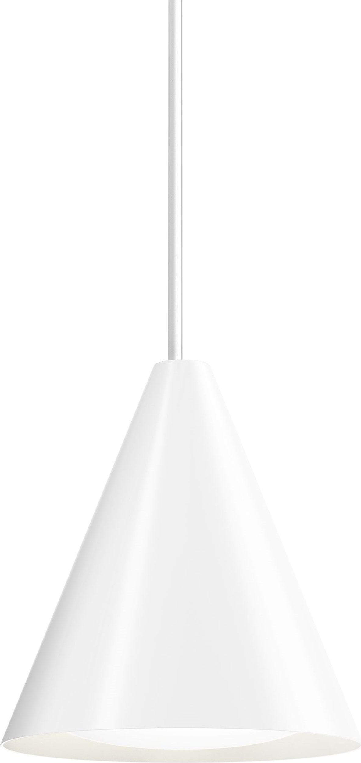 Lampa wisząca Keglen LED 2700K 25 cm biała ściemnianie fazowe Main Dimm