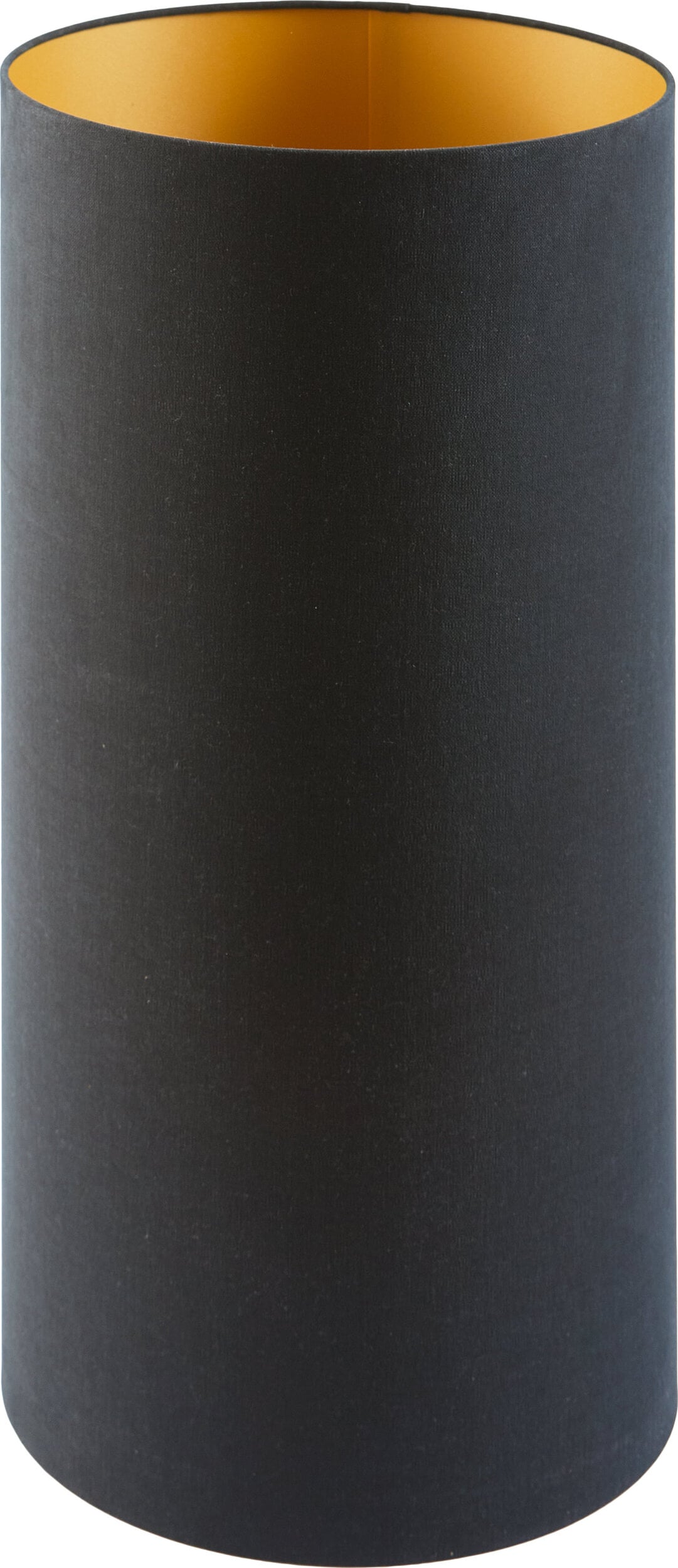 Abażur do lampy Soft Canvas 25 cm czarny